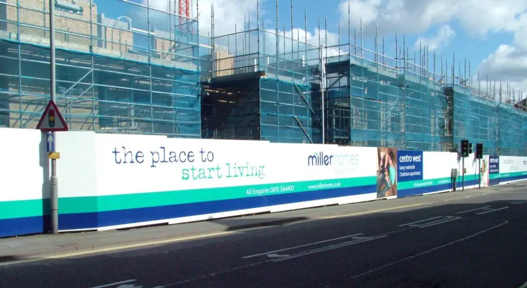 hoarding boards, construction hoarding, construction site hoarding, construction hoardings