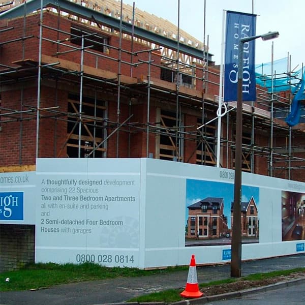 construction site hoarding